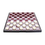 Jeu d'échecs magnétiques de 11 pouces, avec plateau pliable, léger, en bois Jeu d'échecs magnétiques de 11 pouces, avec plateau pliable, léger, en bois
