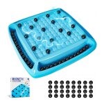 Jeu d'checs magntique amlior avec 32 boules magntiques : jeux familiaux amusants pour 2 a 4 joueurs, ...