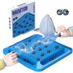 Jeu d'échecs magnétique pour la famille, jeu magnétique avec pierres, développement du cerveau, stratégie, ... Jeu d'échecs magnétique pour la famille, jeu magnétique avec pierres, développement du cerveau, stratégie, ...