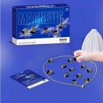 Jeu d'checs magntique avec pierres : jeu de socit familial - plateau portable, fournitures de fte ...