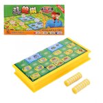 Jeu d'checs mini internationaux portables pliants magntiques en plastique, jeu de dames chinoises, ...