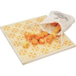 - jeu d'échecs avec pièces et plateau en bois, wh14697, naturel, 21x21x4 - jeu d'échecs avec pièces et plateau en bois, wh14697, naturel, 21x21x4