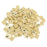 Jeu d'�checs en plastique, 110 pi�ces, lettres arabes, mots crois�s, accessoires de table