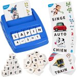 Jeux educatif 3 4 5 6 7 8 ans, jouet fille 3 - 8 ans cadeau enfant 3 - 6 ans garon apprendre a lire ...