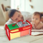 Jeu de ds educatifs, cubes souples avec poches transparentes, cubes d'apprentissage personnalisables ...