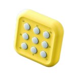 Jeu electronique de morpion jeu familial modle de mmoire jeu educatif portable - jaune