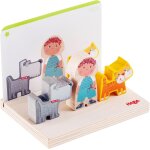 Jeu � empiler 3d a la ferme - jouet en bois - jeu pour enfant - connaitre les animaux - 2 ans - 306707 ...