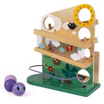 Jeux d eveil en bois - descendeur chenille Jeux d eveil en bois - descendeur chenille