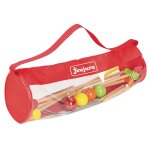 Jeu d'exterieur croquet en bois - sac de transport Jeu d'exterieur croquet en bois - sac de transport