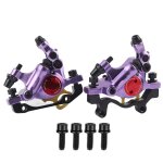 Jeu de freins à disque hydrauliques en alliage d'aluminium pour vélo hb - 100, avant et arrière, pour ... Jeu de freins à disque hydrauliques en alliage d'aluminium pour vélo hb - 100, avant et arrière, pour ...