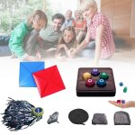 Jeu de gonggi, jeu traditionnel cor�en gonggi, jeu de pierres et de valets gonggi avec galets color�s, ...