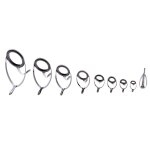 Jeu de guides de canne a p�che, r�paration de construction de canne a corrosion dure guides de canne ...