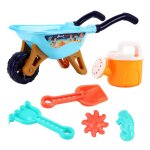 Jeu de jouets de plage, pelles, râteaux, moules a sable réutilisables pour garçons et filles, 6, pièces ... Jeu de jouets de plage, pelles, râteaux, moules a sable réutilisables pour garçons et filles, 6, pièces ...