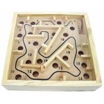 Jeu labyrinthe parcours en bois a bille Jeu labyrinthe parcours en bois a bille
