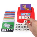 Jeu de lettres assorties pour enfants jouets educatifs alphabet orthographe et reconnaissance avec 26pcs ...