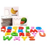 Jeu de lettres assorties, jouet educatif de d�veloppement pr�coce, jeu d'orthographe pour les tout - ...