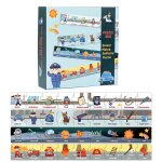 Jeu de lettres en bois alphabet anglais, jeu d'orthographe, lecture de cartes, puzzle prscolaire, jouets ...