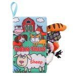 Jeu de livre en tissu ind�chirable pour b�b�, jouet sensoriel educatif pr�coce, cadeau pour nourrisson, ...