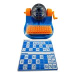 Jeu de loto bingo 90 num�ros avec sph�re m�langeur + comptoir + 24 cartons