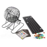 Jeu de loto - sphre mtal bingo 75 boules