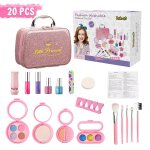 Jeu de maquillage cosmétique pour filles, ensemble de beauté, pollen naturel lavable avec boîte a paillettes, ... Jeu de maquillage cosmétique pour filles, ensemble de beauté, pollen naturel lavable avec boîte a paillettes, ...