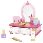 Jeu de maquillage - disney princesses - coiffeuse - accessoires factices - mixte - rose