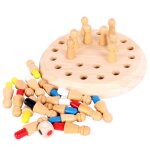 Jeu de mémoire en bois pour enfants, jouet pédagogique et educatif pour eveil de la logique et de la ... Jeu de mémoire en bois pour enfants, jouet pédagogique et educatif pour eveil de la logique et de la ...