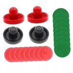 Jeu de mini poussoirs et palets de air hockey 96 mm c - slider