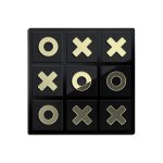 Jeu de morpion décoratif en acrylique, idéal comme cadeau pour les familles et les enfants. - noir Jeu de morpion décoratif en acrylique, idéal comme cadeau pour les familles et les enfants. - noir