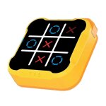 Jeu de morpion, jeu de mmoire et de casse - tte, console de puzzle portable rechargeable, voyage portable ...