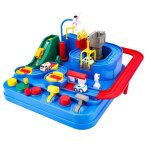 Jeu de parking pour enfants, jeu d'aventure, petit train, train, voiture, cadeau de nouvel an