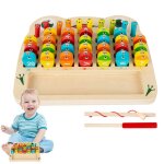 Jeu de pche alphabet, jouet educatif pour la petite enfance, pour l'apprentissage de la motricit prscolaire ...