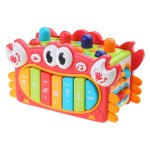 Jeu de p�che magn�tique pour enfants, jeu educatif de coordination ?il - main, jeu de xylophone, rouge ...