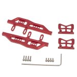 Jeu de pdales latrales 1:24, plaque de protection, cadre, marchepieds pour axial scx24 axi90081 rc, ...