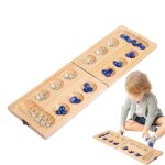Jeu de pierre africain, jeu de billes, jeu de strat�gie de voyage en famille, jeu d'�checs classique ...