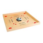 Jeu de plateau de carrom de qualité supérieure, bords en bois dur, pour tous les joueurs débutants Jeu de plateau de carrom de qualité supérieure, bords en bois dur, pour tous les joueurs débutants