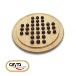 Jeu de plateau le solitaire en bois 28 cm jeu de stratgie et rflexion .