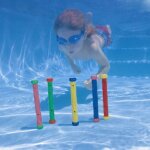 Jeu de plong�e b�tons intex