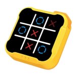Jeu de puzzle electrique 3 en 1 tic - tac - toe, jeu de table portable pour enfants