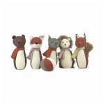 Jeux de quilles foret en cotton