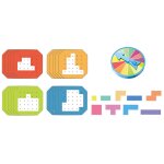 Jeu de r�flexion rapide et comp�titif pour deux joueurs. casse - t�te en bois pour enfants. apprentissage ...