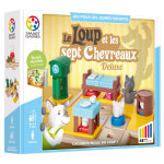 Jeu de r�flexion smartgames - le loup et les sept chevreaux deluxe, 48 d�fis, 3 - 7 ans