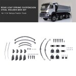 Jeu de ressorts avant et arri�re en acier type feuille, pour tracteur rc tamiya 1:14