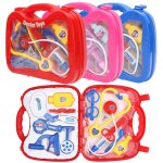 Jeu de role pour enfants, docteur, infirmi�res, jouet, kit de jeu, jouets cadeaux, bleu