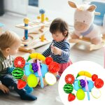 Jeu de simulation de cuisine pour enfants, 8 pi�ces, fruits et l�gumes, ensemble de jouets de coupe, ...