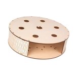 Jeu de socit amusant et educatif pour chat, puzzle, exercice, entranement, labyrinthe en bois