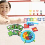 Jeu de socit amusant pour enfants, jeu de mots et de cartes, jouets educatifs, action rapide, color ...