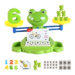 Jeu de socit de correspondance des maths, grenouille, balance des nombres, lettre, apprentissage prcoce, ...