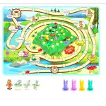 Jeu de soci�t� course de lapins pour enfants - un divertissement interactif pour toute la famille avec ...