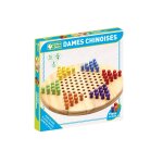 Jeu de societe dames chinoises en bois